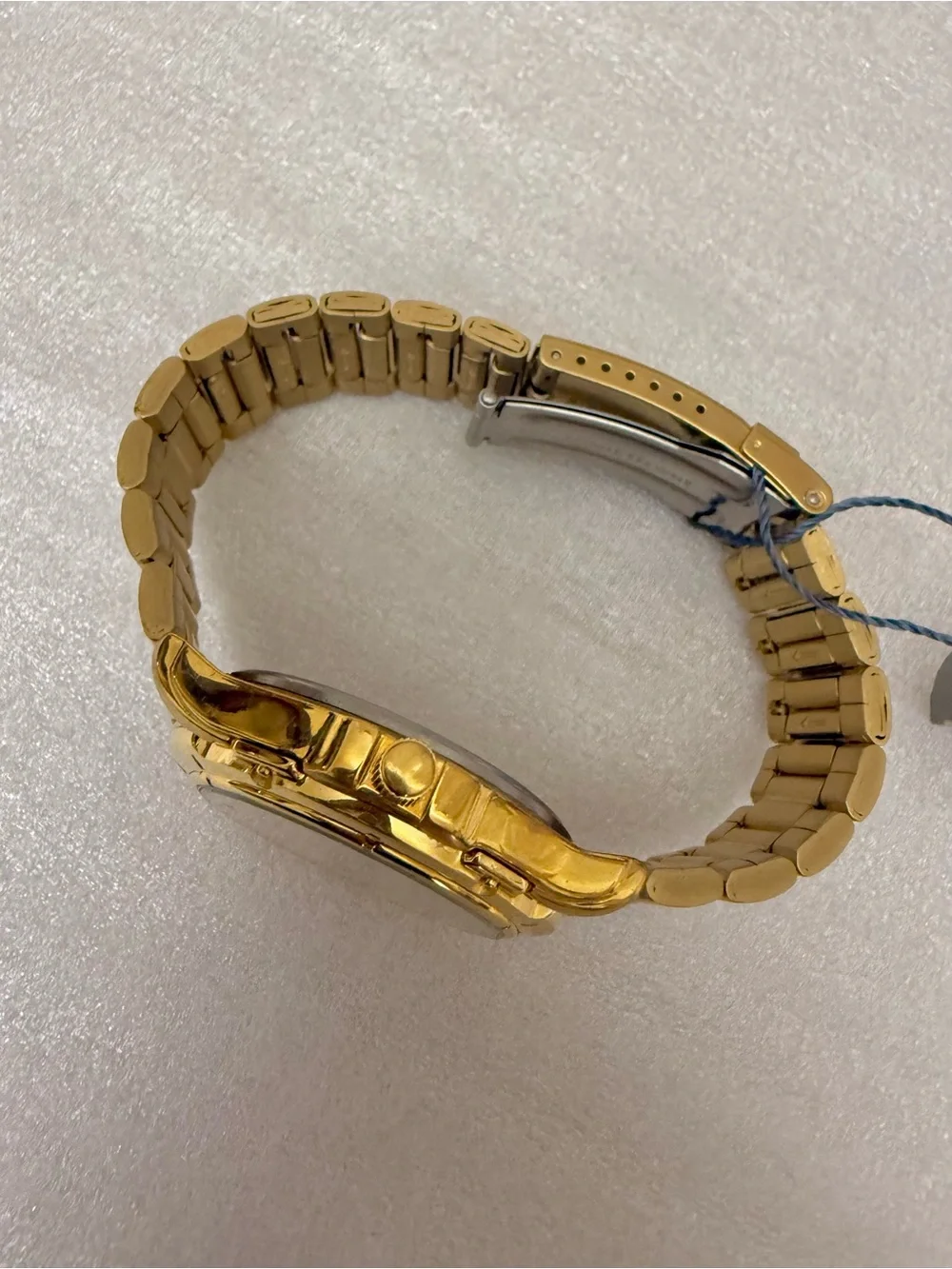 Vintage Pulsar PQF204 (V041-9240) Gold Tone Ana-Digi Men's Watch - NOS W/ Tag
